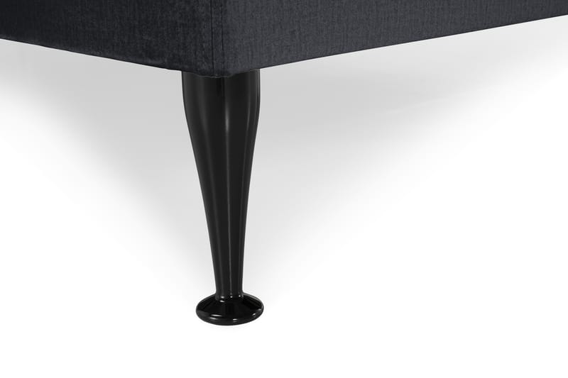 Royal Velvet Kontinentalsäng 160x200 cm - Svart - Möbler - Säng - Komplett sängpaket
