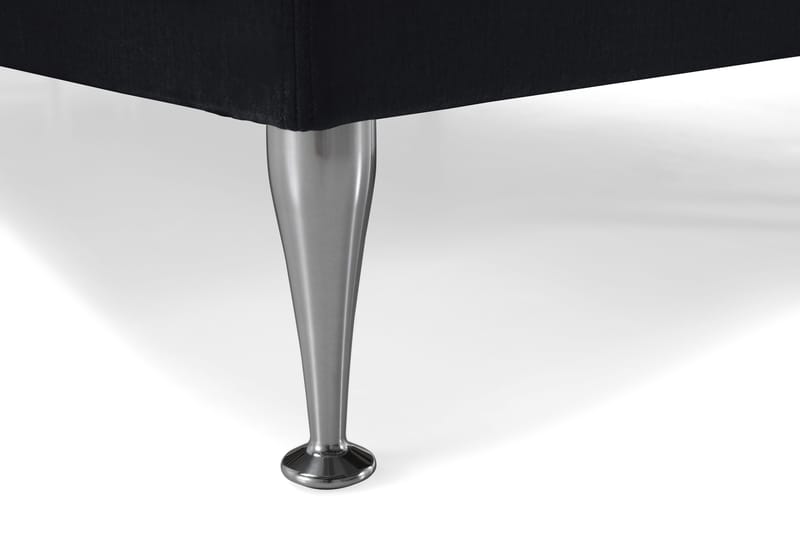 Royal Velvet Kontinentalsäng 160x200 cm - Svart - Möbler - Säng - Kontinentalsäng