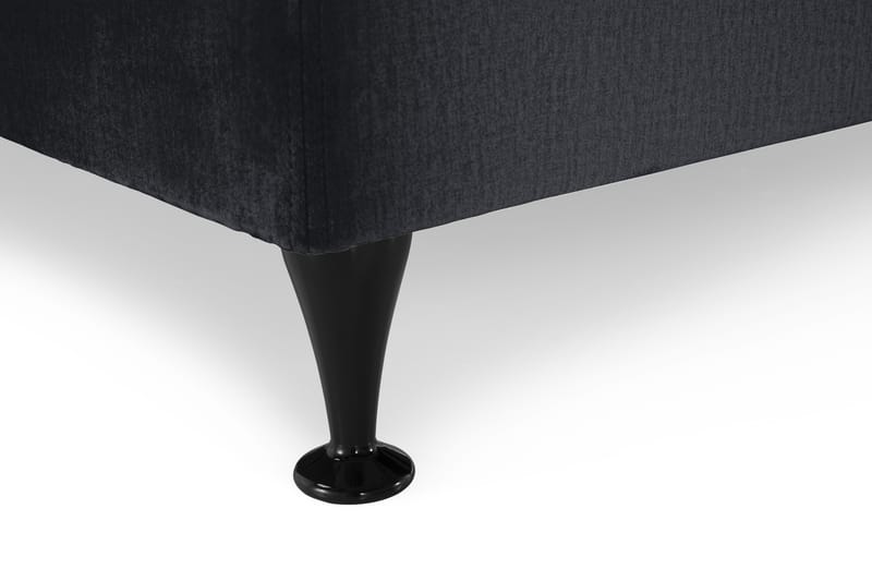 Royal Velvet Kontinentalsäng 160x200 cm - Svart - Möbler - Säng - Kontinentalsäng