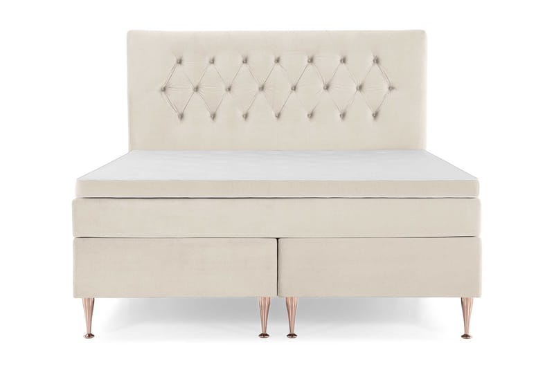 Royal Velvet Kontinentalsäng 180x200 cm - Beige - Möbler - Säng - Kontinentalsäng