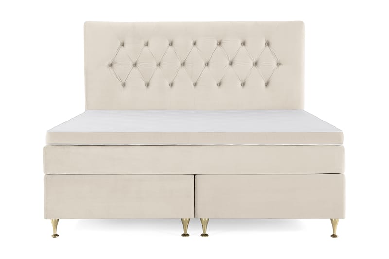 Royal Velvet Kontinentalsäng 180x200 cm - Beige - Möbler - Säng - Kontinentalsäng