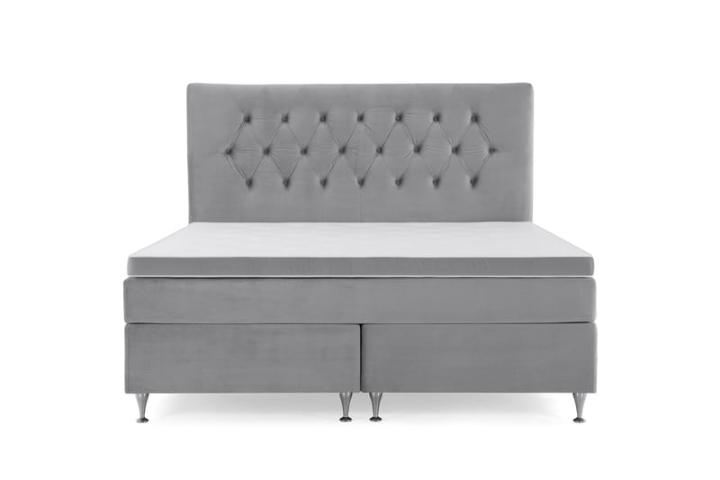 Royal Velvet Kontinentalsäng 180x200 cm, Ljusgrå