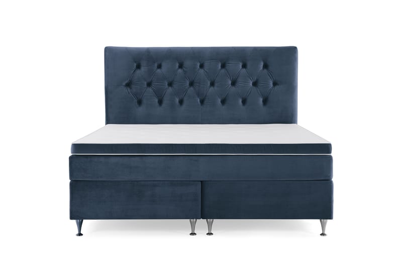 Royal Velvet Kontinentalsäng 180x200 cm - Mörkblå - Möbler - Säng - Kontinentalsäng