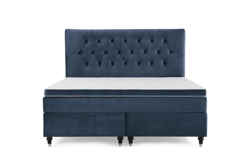 Royal Velvet Kontinentalsäng 180x200 cm - Mörkblå - Möbler - Säng - Komplett sängpaket