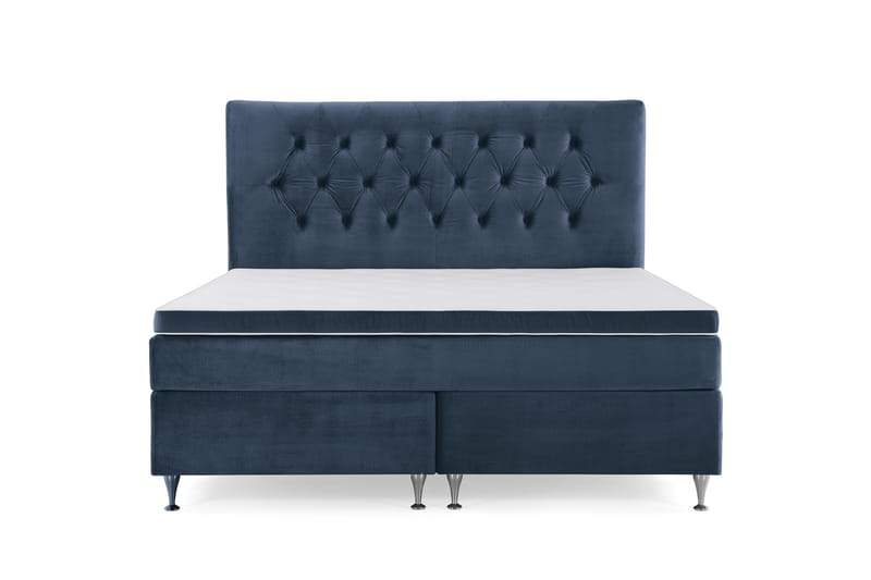 Royal Velvet Kontinentalsäng 180x200 cm - Mörkblå - Möbler - Säng - Komplett sängpaket