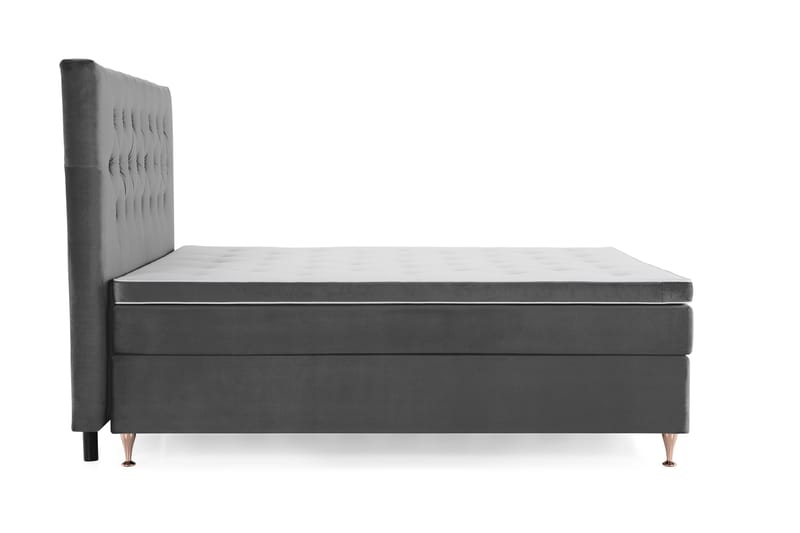 Royal Velvet Kontinentalsäng 180x200 cm - Mörkgrå - Möbler - Säng - Komplett sängpaket