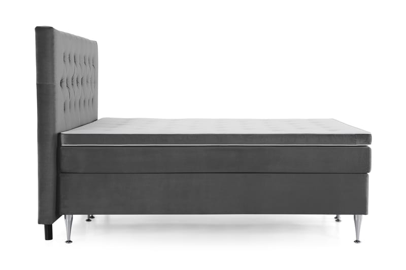 Royal Velvet Kontinentalsäng 180x200 cm - Mörkgrå - Möbler - Säng - Komplett sängpaket