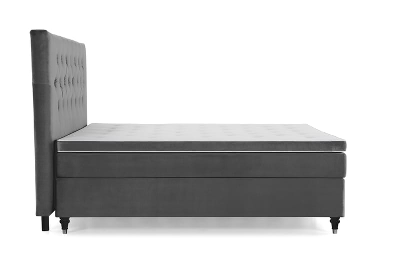 Royal Velvet Kontinentalsäng 180x200 cm - Mörkgrå - Möbler - Säng - Komplett sängpaket