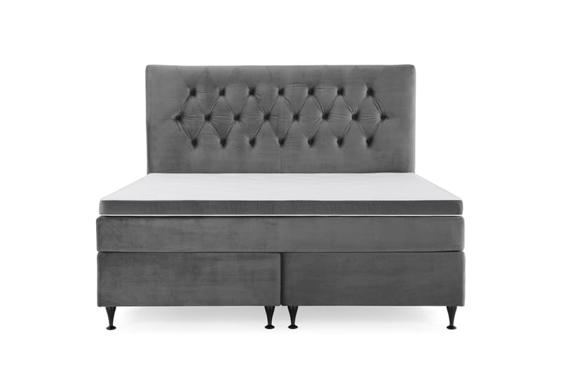 Royal Velvet Kontinentalsäng 180x200 cm - Mörkgrå - Möbler - Säng - Komplett sängpaket