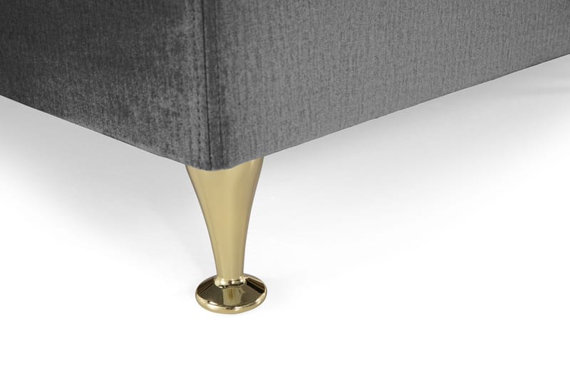 Royal Velvet Kontinentalsäng 180x200 cm - Mörkgrå - Möbler - Säng - Kontinentalsäng