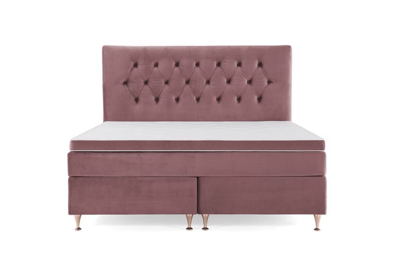 Royal Velvet Kontinentalsäng 180x200 cm - Rosa - Möbler - Säng - Kontinentalsäng