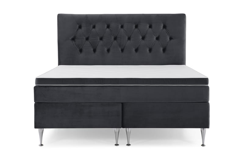 Royal Velvet Kontinentalsäng 180x200 cm - Svart - Möbler - Säng - Kontinentalsäng