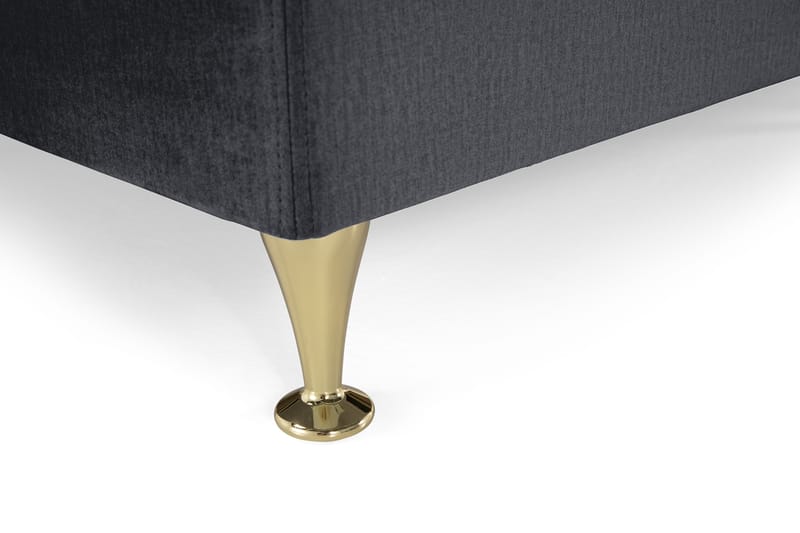 Royal Velvet Kontinentalsäng 180x200 cm - Svart - Möbler - Säng - Kontinentalsäng
