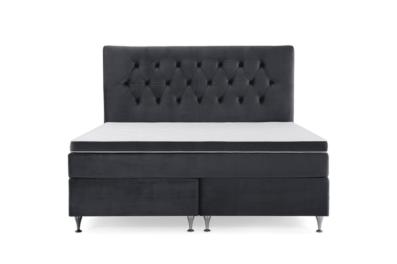 Royal Velvet Kontinentalsäng 180x200 cm - Svart - Möbler - Säng - Kontinentalsäng