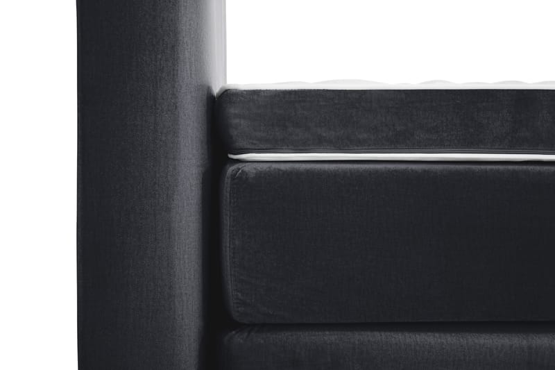 Royal Velvet Kontinentalsäng 180x200 cm - Svart - Möbler - Säng - Kontinentalsäng