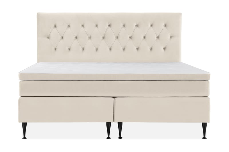 Royal Velvet Kontinentalsäng 210x210 cm - Beige - Möbler - Säng - Kontinentalsäng