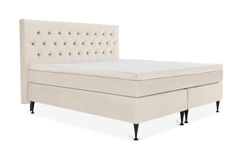 Royal Velvet Kontinentalsäng 210x210 cm - Beige - Möbler - Säng - Kontinentalsäng