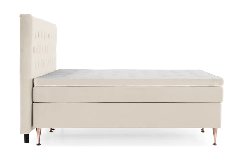 Royal Velvet Kontinentalsäng 210x210 cm - Beige - Möbler - Säng - Kontinentalsäng