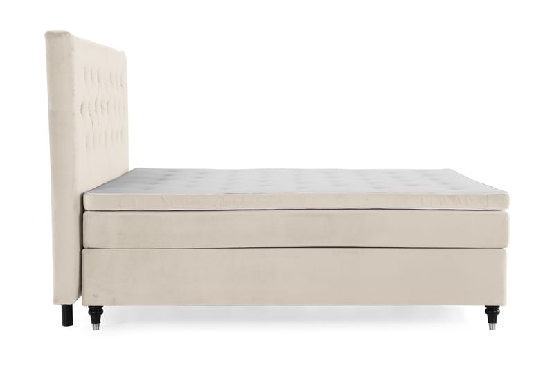 Royal Velvet Kontinentalsäng 210x210 cm - Beige - Möbler - Säng - Kontinentalsäng