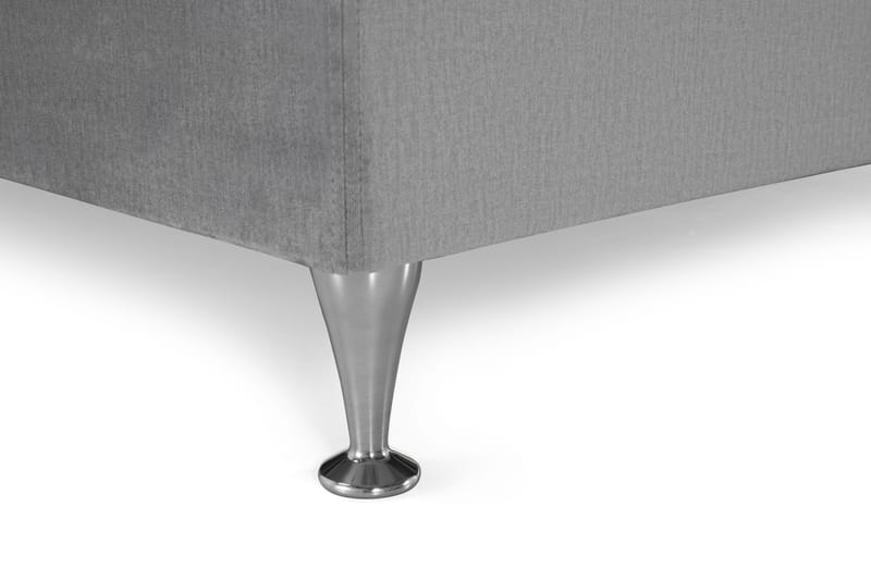 Royal Velvet Kontinentalsäng 210x210 cm - Ljusgrå - Möbler - Säng - Kontinentalsäng