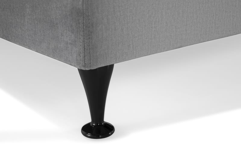 Royal Velvet Kontinentalsäng 210x210 cm - Ljusgrå - Möbler - Säng - Komplett sängpaket