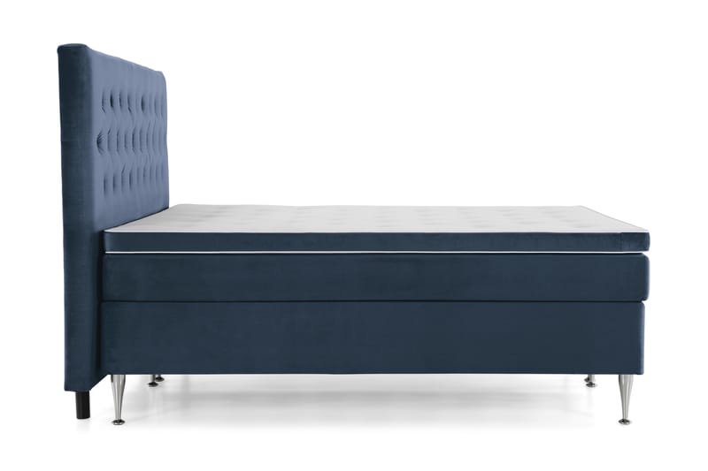 Royal Velvet Kontinentalsäng 210x210 cm - Mörkblå - Möbler - Säng - Kontinentalsäng