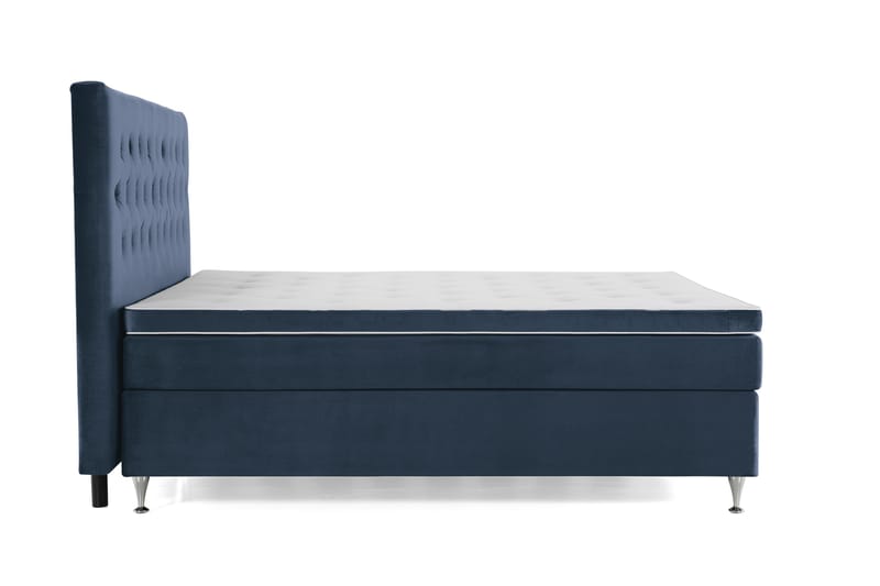 Royal Velvet Kontinentalsäng 210x210 cm - Mörkblå - Möbler - Säng - Kontinentalsäng