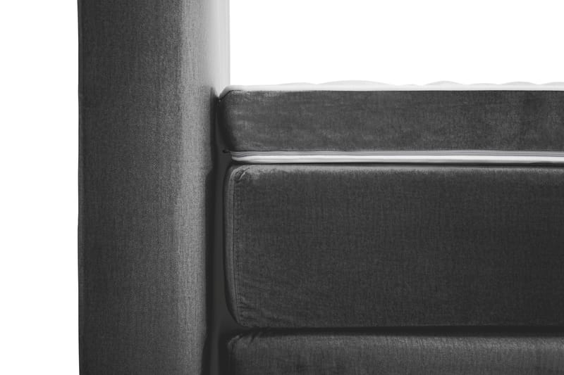 Royal Velvet Kontinentalsäng 210x210 cm - Mörkgrå - Möbler - Säng - Kontinentalsäng