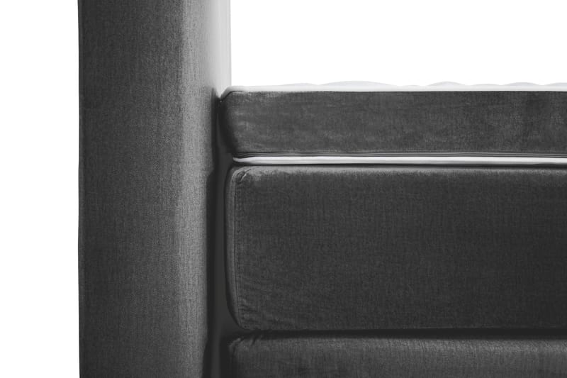 Royal Velvet Kontinentalsäng 210x210 cm - Mörkgrå - Möbler - Säng - Kontinentalsäng