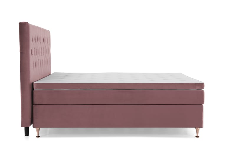 Royal Velvet Kontinentalsäng 210x210 cm - Rosa - Möbler - Säng - Komplett sängpaket