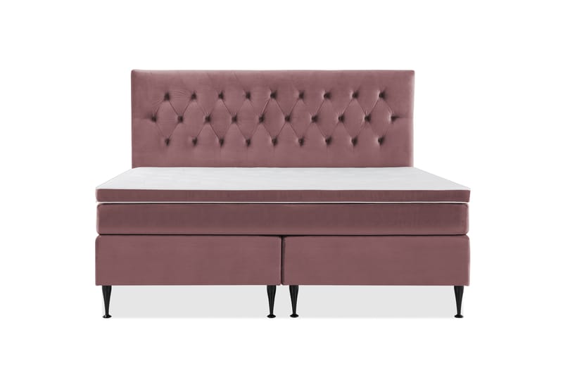 Royal Velvet Kontinentalsäng 210x210 cm - Rosa - Möbler - Säng - Komplett sängpaket