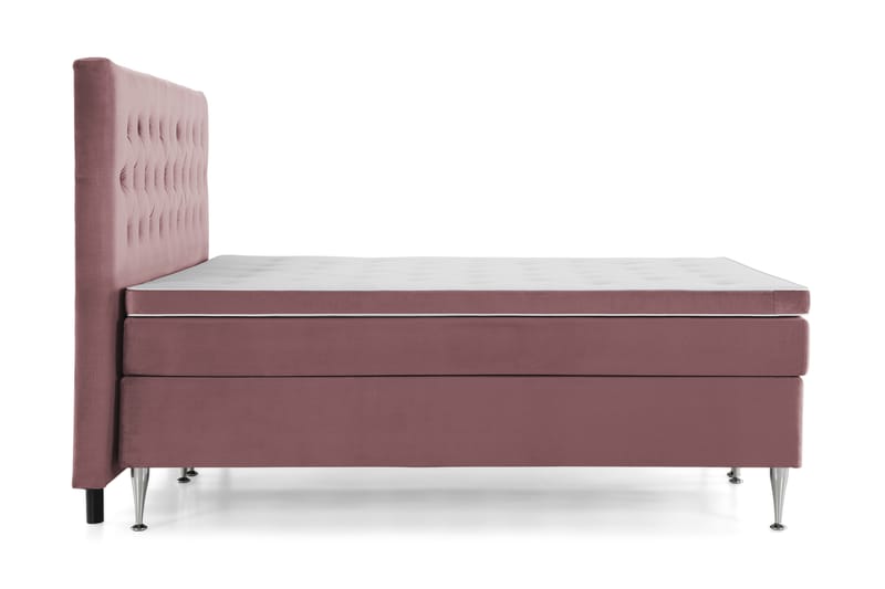 Royal Velvet Kontinentalsäng 210x210 cm - Rosa - Möbler - Säng - Komplett sängpaket