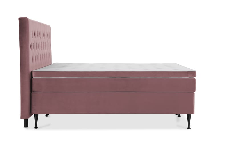 Royal Velvet Kontinentalsäng 210x210 cm - Rosa - Möbler - Säng - Komplett sängpaket