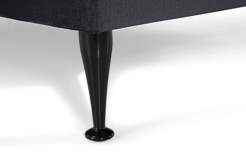 Royal Velvet Kontinentalsäng 210x210 cm - Svart - Möbler - Säng - Komplett sängpaket