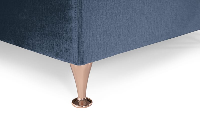 Royal Velvet Kontinentalsäng160x200 cm - Mörkblå - Möbler - Säng - Kontinentalsäng