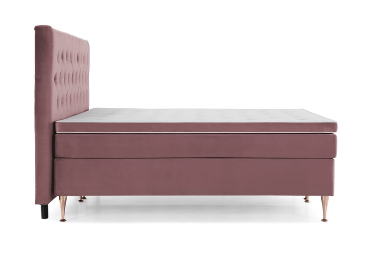 Royal Velvet Kontinentalsäng210x210 cm - Rosa - Möbler - Säng - Komplett sängpaket