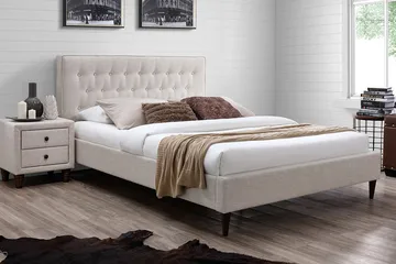 Säng EMILIA med madrass HARMONY DELUX 90x200cm - Möbler - Säng - Kontinentalsäng