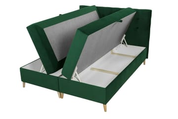 Sandham Kontinentalsäng 140x200 cm - Blå - Möbler - Säng - Kontinentalsäng