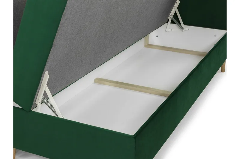 Sandham Kontinentalsäng 200x200 cm - Gul - Möbler - Säng - Kontinentalsäng