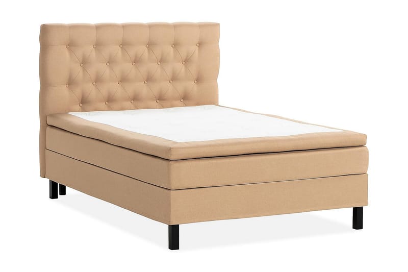 Scarlett Kontinentalsäng 120x200 Memorymadrass - Beige - Möbler - Säng - Kontinentalsäng