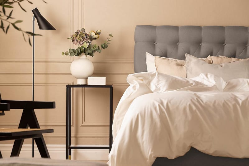 Scarlett Kontinentalsäng 120x200 Skummadrass - Grå - Möbler - Säng - Kontinentalsäng