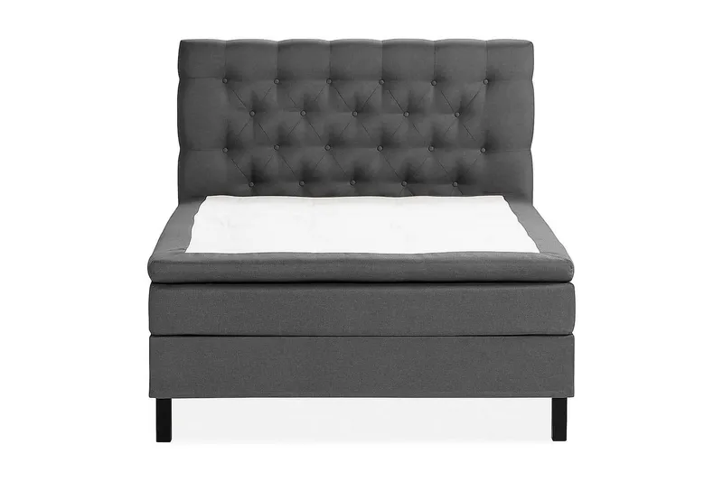 Scarlett Kontinentalsäng 120x200 Skummadrass - Mörkgrå - Möbler - Säng - Kontinentalsäng