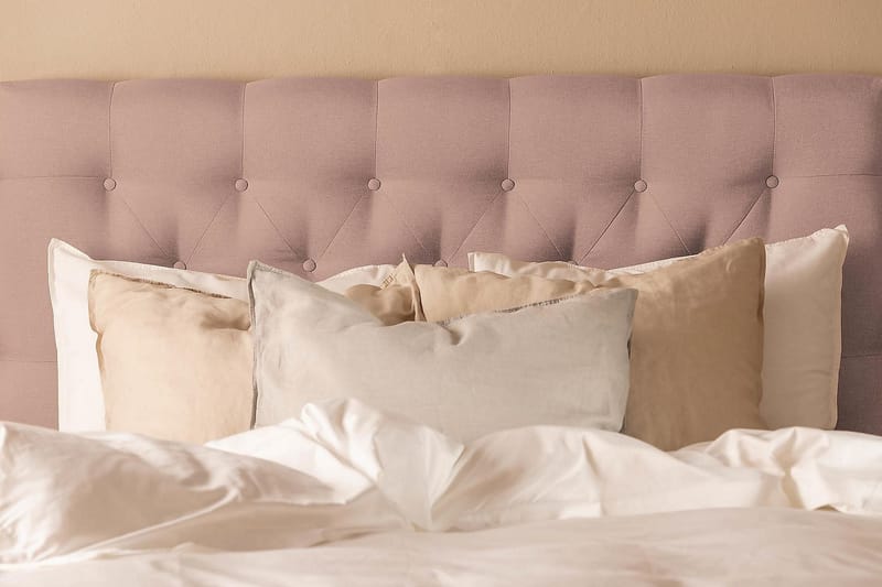 Scarlett Kontinentalsäng 140x200 Memorymadrass - Rosa - Möbler - Säng - Kontinentalsäng