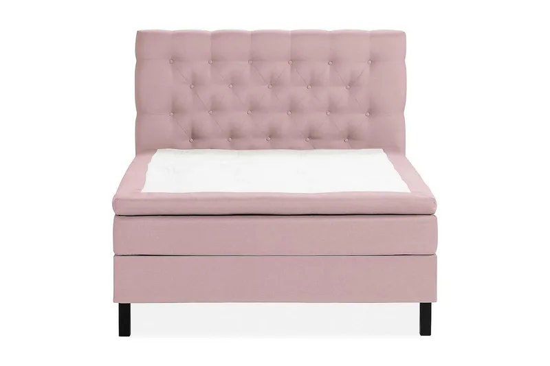 Scarlett Kontinentalsäng 140x200 Memorymadrass, Rosa