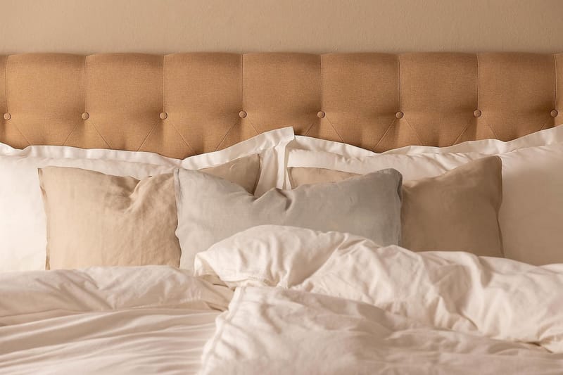 Scarlett Kontinentalsäng 150x200 Skummadrass - Beige - Möbler - Säng - Komplett sängpaket