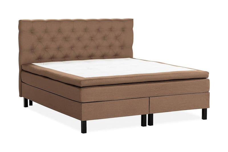 Scarlett Kontinentalsäng 150x200 Skummadrass - Brun - Möbler - Säng - Kontinentalsäng