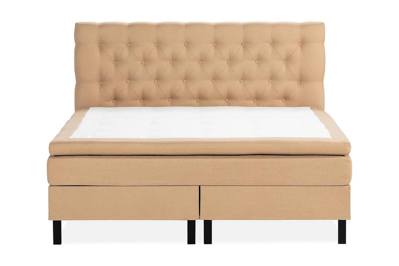 Scarlett Kontinentalsäng 160x200 Memorymadrass, Beige