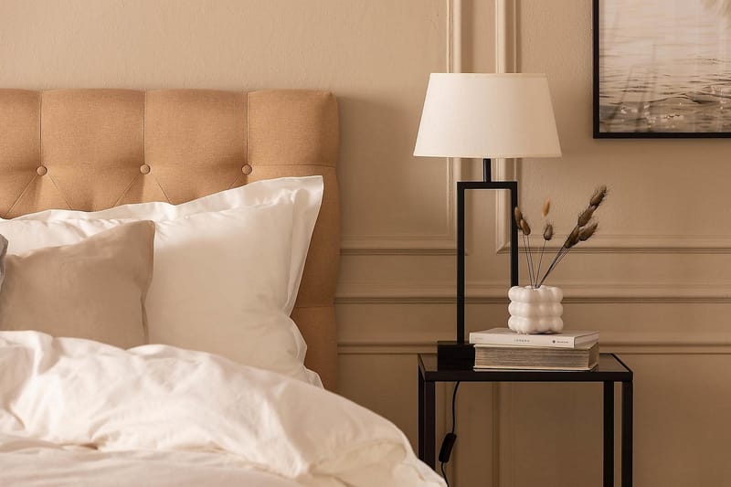 Scarlett Kontinentalsäng 160x200 Memorymadrass - Beige - Möbler - Säng - Kontinentalsäng