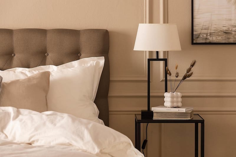 Scarlett Kontinentalsäng 160x200 Memorymadrass - Brun - Möbler - Säng - Kontinentalsäng