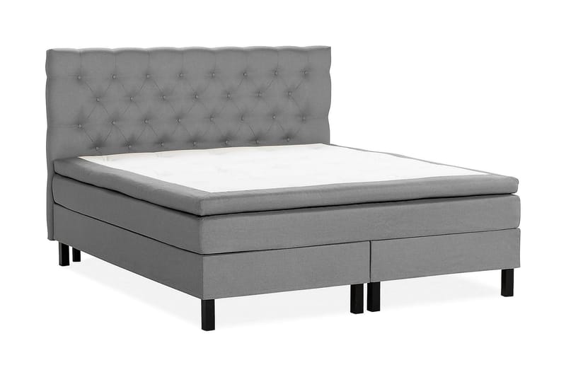 Scarlett Kontinentalsäng 180x200 Memorymadrass - Grå - Möbler - Säng - Kontinentalsäng